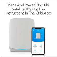 Load image into Gallery viewer, Orbi Whole Home Extender Access Point AX5400, Works with Your Orbi WiFi 6 System - Adds Coverage up to 2,500 sq. ft. up to 5.4Gbps

