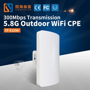 COMFAST 300Mbs CF-E120AV3 Mini Wireless Bridge Outdoor CPE Router Repeater AP for IP Camera Project 1-3KM