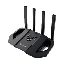 Load image into Gallery viewer, TUF Gaming BE3600 Dual Band WiFi 7 Gaming Router, Powerful SoC, Ultra-high Speed, AiMesh for Mesh WiFi AiProtection Pro Network Security

