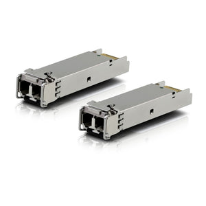 Ubiquiti UF-MM-1G SFP Modules and Cabling for 550M, 1.25 Gbps, UFiber Modules and LC Multi-mode fiber cabling 2 Packs