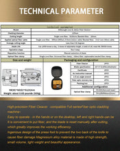 Load image into Gallery viewer, Original Signal Fire AI-9 AI-8C AI-7 Fusion Splicer S09 Fiber Cleaver and Blade, SC/UPC, Single Mode, 1Meter FTTx Fiber Optics Splicing Machine
