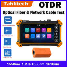 Load image into Gallery viewer, MOT-51 Mini OTDR Active Fiber Live Test 1550nm 1610nm 24/26/28dB Optical Reflectometer Touch Screen OPM OLS VFL Tester OTDR
