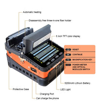 Load image into Gallery viewer, AI-6 AI-5 Signal Fire Automatic Single-mode &amp; Multi-mode Multi-language FTTH Optical Fiber Fusion Splicing Machine CE,FCC,RoHS
