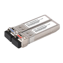Load image into Gallery viewer, 10G BIDI 20km 40km 60km SFP+ Single Fiber LC transceiver module BiDirectional Tx1270nm Rx1330nm DDM for Cisco, Mikrotik
