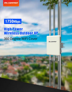 COMFAST CF-WA900 Long Range outdoor wifi antenna 1KM Wifi Mesh 2.4G&5.8G access point 27dBm/21dBm External antennas IEEE 802.3 at PoE