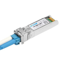Load image into Gallery viewer, 10G SR SFP+ Module Multi-Mode Duplex LC Gigabit 850nm 300m Fiber SFP Transceiver Module Compatible with Cisco/Mikrotik Switch
