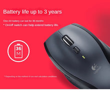 Load image into Gallery viewer, Logitech M705 Mouse desktop computer, home office, business, energy-saving, portable, and connected wireless laser mouse
