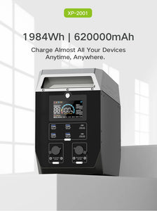 Smart BLE Control DC 12V 24V AC 2Kva 2000W UPS Uninterruptible Power Supply for Home backups Data centers Banks UPS