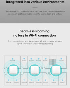 OUTENGDA 802.11ax Router Wifi 6 High-Power Enterprise Wireless AP For Smart Hospital Hotel Distributed Wifi Coverage Ceiling Access Point