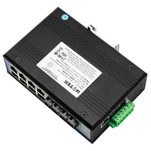 Load image into Gallery viewer, UOTEK 10*10/100/1000Mbps Ports Industrial Gigabit Managed Ethernet Switch Layer 2 Protocols Din-rail Switch UT-62010G-8GT2GSC-MNF
