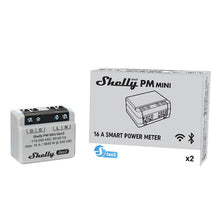 Load image into Gallery viewer, Shelly PM Mini Gen3 Power Meter, Wi-Fi-operated smart power meter, 1 Channel 16 A, Supports up to 16 A at 240 VAC, No hub required, Easy Control
