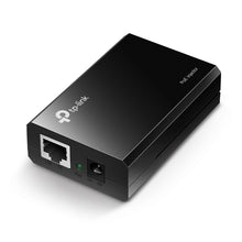Load image into Gallery viewer, TP-Link PoE Injector, 802.3Af, 2× 10/100/1000Mbps RJ45 Port, Auto Negotiation/Auto MDI/MDIX, 1× 48VDC Power  Input Port, 10BASE-T: UTP CAT3,4,5 Cable
