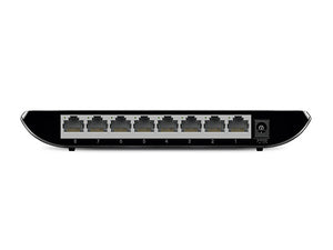 Tp-Link TL-SG1008D 8Port Gigabit Desktop Switch, Plastic Case, Features 8x10/100/1000Mbps ports, Auto MDI/MDIX, Power Budget According to Cable Length