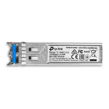 Load image into Gallery viewer, TP-Link Gigabit SFP Module, Single-Mode Fiber Module, Max. Cable Length: 20 kilometers, Data Rate: 1.25 Gbps, Port Type: LC Duplex, SM311LS
