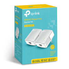 Load image into Gallery viewer, TP-Link-AV600 Powerline Starter Kit, Qualcomm, AV600 Speeds and 300 Meters Range, Plug and Play with No Configuration Required, Extend Wired Network
