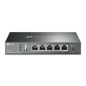 TP-Link ER605 Omada Gigabit VPN Router Centralized Management - with Gigabit Ports, 1 USB, 1 WAN, 2 WAN/LAN, Load Balance, IPSec/OpenVPN/PPTP