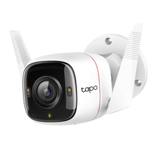 Load image into Gallery viewer, TP-Link Tapo Outdoor Security Wi-Fi Camera, K QHD (2560x1440), 2.4GHz, 2T2R, 2 × External Antennas, 1 × Ethernet Port, Smart AI Detection, Tapo-C320WS
