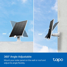 Load image into Gallery viewer, TP-Link Tapo Solar Panel, 5.2V 4.5W, Works with Tapo Battery Camera, 4m Charging Cable, 360° Adjustable Bracket, IP65, IoT &amp; Smart Home, Accessories
