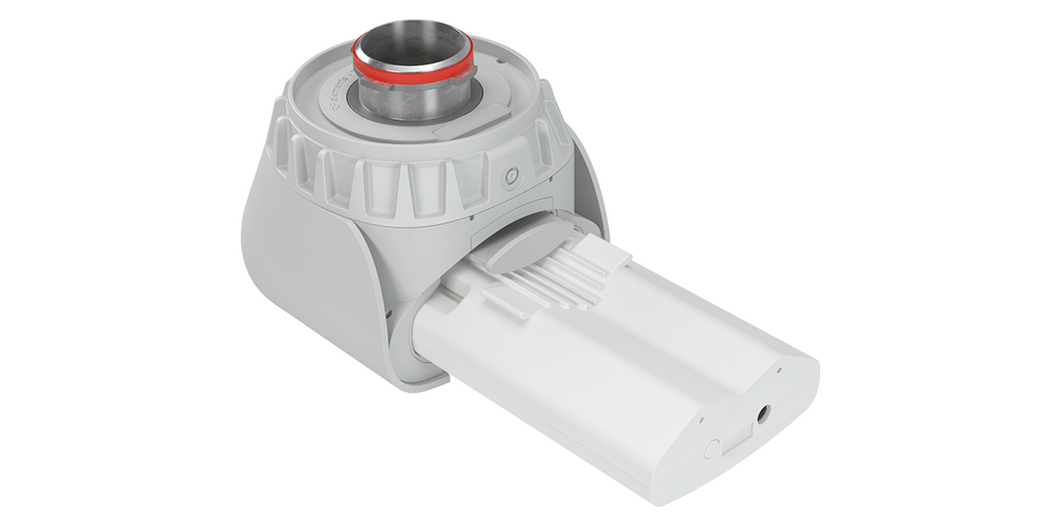 RF elements TwistPort Adaptor for Ubiquiti Rocket M5, TwistPort adapts 3rd party radios to RF elements proprietary TwistPortTM waveguide connector