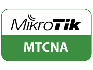 MikroTik Certified Network Associate, training includes DHCP Server and Client, Bridging Wireless Networks, Wireless Security, Firewall, QOS, Routing