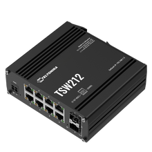 Load image into Gallery viewer, Teltonika TSW212 8x LAN (1 Gbps) 2xSFP, Managed Switch
