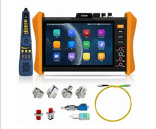 Load image into Gallery viewer, 8-Inch Touch Screen OTDR Tester Optic Fiber Live Test SC/UPC 150km Optical Reflectometer OPM OLS VFL Tester SC/UPC Connector

