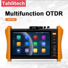 Load image into Gallery viewer, Optical Fiber Tester 8 inches OTDR Tester Built-in VFL OPM LS Event Map OLT SFP Test RJ45 Cable Tester Digital Multimeter Tester
