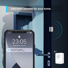 Load image into Gallery viewer, TP-Link Smart Door/Window Sensor, 868MHz, battery powered(1*CR2032), 3m tape paste, monitors the opening &amp; closing of windows, doors, cabinets, fridge
