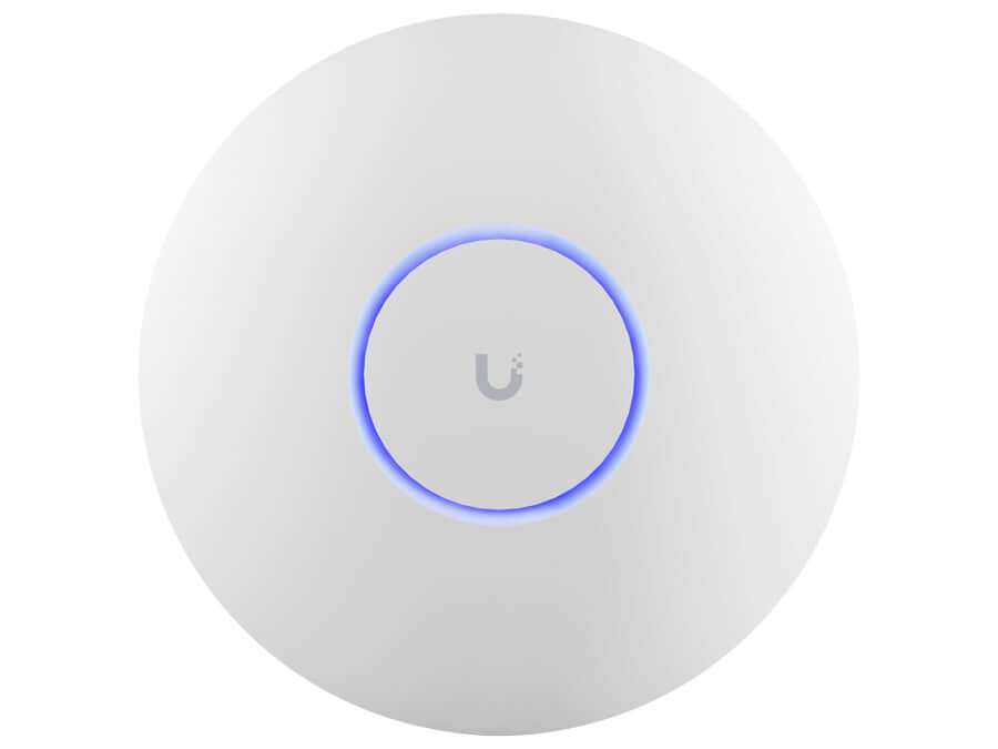 Ubiquiti UniFi WiFi 7 Pro Tri-Band AP, 1x 2.5Gbps Ethernet port, 6GHz WiFi, up to 9335Mbps over 6GHz (2x2 MU-MIMO) 5GHz (2x2 MU-MIMO) + 2.4GH | U7-Pro