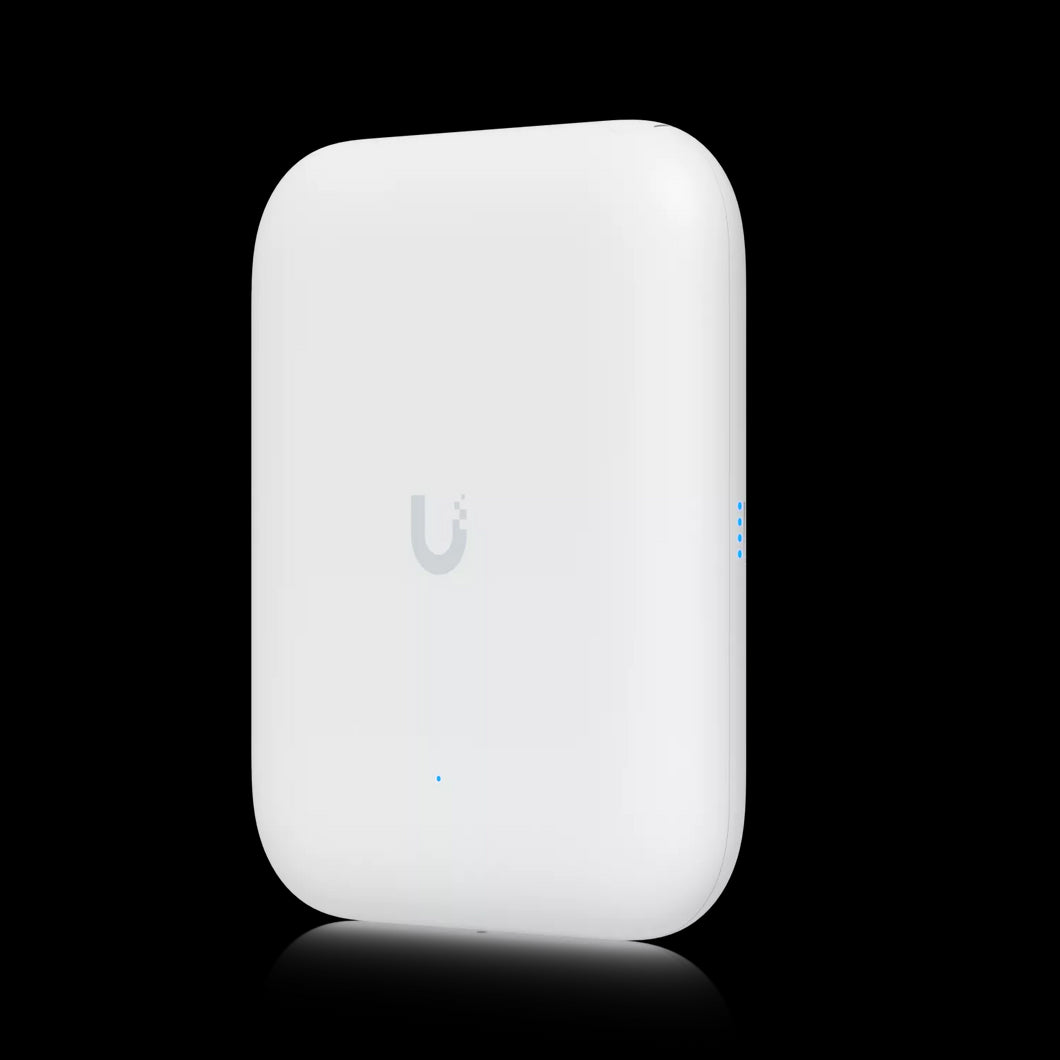 Ubiquiti UniFi WiFi7 U7 Pro Outdoor WiFi Extender, tri-band operation (2.4, 5, and 6 GHz) 4x4 MU-MIMO and OFDMA, IPX6 weather-resistant U7-Pro-Outdoor