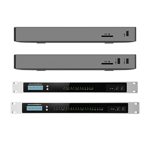 Grandstream VoIP PBX, No Video Support, 8x FXS and 8x FXO, UCM6308A, 200 Simultaneous Calls, 1500 SIP clients, LCD Display, Built in Instant Messaging