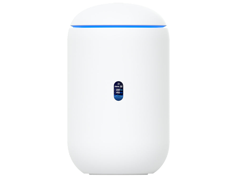 Ubiquiti UniFi Dream Router 7 Tri-Band Cloud Gateway, 1x 10Gbps SFP+, 4x 2.5Gbps Ethernet, 6GHz (2x2 MU-MIMO), 5GHz (2x2 MU-MIMO), and 2.4GHz | UDR7