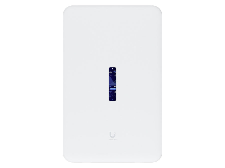 Ubiquiti UniFi Dream Wall 17 Port Gigabit 12 Port PoE 2SFP+ WiFi 6 Gateway, 17x GbE ports, 12x PoE Ports, 1x 2.5Gbps Ethernet, 2xSFP+ 10Gbps, AP | UDW