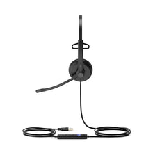 Load image into Gallery viewer, Yealink UH34 Single Earpiece USB Headset with Leatherette Ear Cushions - Enjoy Comfort and Quality Audio for Professional Calls and Music Listening
