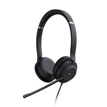 Load image into Gallery viewer, Yealink UH37 Dual USB Headset, MS Teams Certified, 3-in-1 balance of concentration, communication, and comfort, Dual Noise-cancelling microphones
