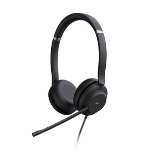 Yealink UH37 Dual USB Headset, MS Teams Certified, 3-in-1 balance of concentration, communication, and comfort, Dual Noise-cancelling microphones