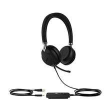 Load image into Gallery viewer, Yealink UH38 Dual Earpiece Headset with USB and Bluetooth - Professional Quality Audio for Business Calls and Music Listening
