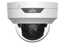 Load image into Gallery viewer, UNV Ultra H.265 4MP ColorHunter Wise-ISP Fixed Dome Owlview, No Analytics, PoE, 4.00mm, IP67, Built-in-Mic, WDR, IK10, Supports 256 GB Micro SD card
