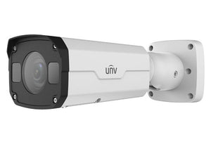 UNV - Ultra H.265 - 2MP Vari-Focal IR Bullet Camera, Uniview Smart Analytics, 12V DC, PoE, IR 50m, 2.8- 12mm, IP 67, Micro SD 128GB