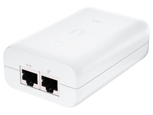 Ubiquiti Gigabit PoE Adapter 48V 30W, 0.65A, Gigabit, PoE injector with No Cable, Features Electrostatic Discharge (ESD) protection | U-POE+