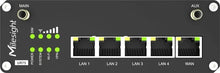 Load image into Gallery viewer, Milesight UR75 5G Industrial Cellular Router with GPS &amp; PoE, 5G, Wi-Fi,GPS, 2x Mini SIM-2FF, 5 x Gigbabit ports, (1x WAN, 4x LAN), 1x RS232, 1x RS485, 1x DI , 1x DO, 1x USB 3.0 (Type-C) | UR75-504AE-P-W2
