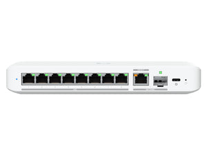 Ubiquiti UniFi Flex 2.5G 8 Port 2.5G with 10G Combo Uplink, 8 Port 2.5Gbps switch PoE or USB-C adapter, 10Gbps Ethe or 10Gbps SFP+ | USW-Flex-2.5G-8