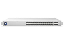 Load image into Gallery viewer, Ubiquiti UniFi Aggregation Switch Pro 28 Port SFP+ 4 SFP28 fully managed L3 with 28*SFP+ 10Gbps ports and 4*SFP28 25Gbps ports | USW-Pro-Aggregation

