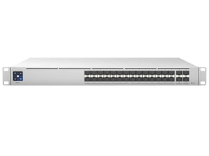 Ubiquiti UniFi Aggregation Switch Pro 28 Port SFP+ 4 SFP28 fully managed L3 with 28*SFP+ 10Gbps ports and 4*SFP28 25Gbps ports | USW-Pro-Aggregation