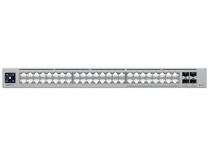 Ubiquiti UniFi Pro Max Switch 48 with 32 Gigabit 16x 2.5Gbps 4SFP+ features 32x Gigabit Ports, 16x 2.5Gbps ports 4x SFP+ uplink Ports | USW-Pro-Max-48