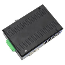 Load image into Gallery viewer, UOTEK 8G+2XG 10 Ports Unmanaged POE Industrial Ethernet Switch 10/100/1000M DIN-rail Switch IP40 Protection UT-60208G-8GT-2XGP-POE
