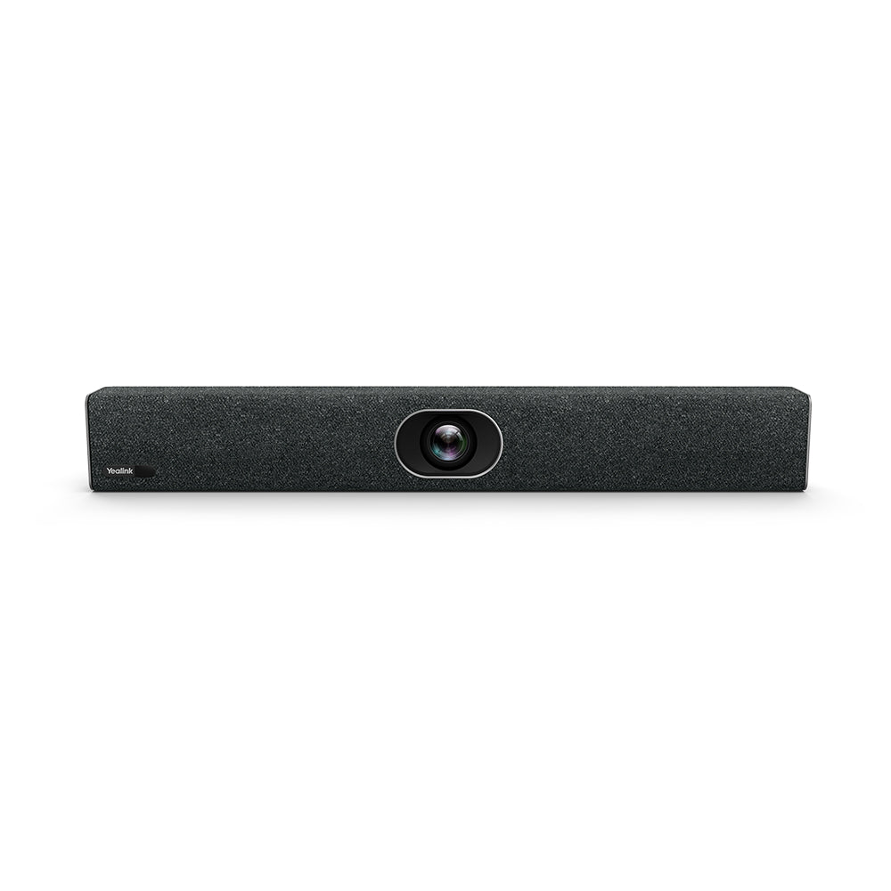 Yealink UVC40 All In One USB Video Bar For Small BoardRooms, 20MP camera with SONY, 1-inch CMOS, 133° Super-wide-angle lens, Electric lens cap, Mic