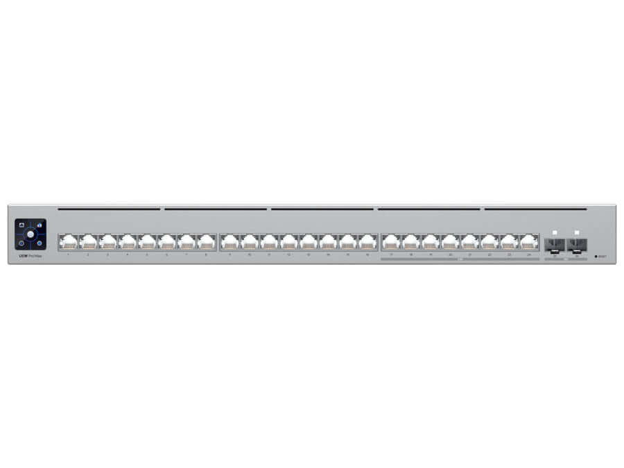 Ubiquiti UniFi Pro Max Switch 24 with 16 Gigabit 8x 2.5Gbps 2SFP+, fully managed, L3, 16x Gigabit Ports, 8x 2.5Gbps ports and 2x SFP+ | USW-Pro-Max-24