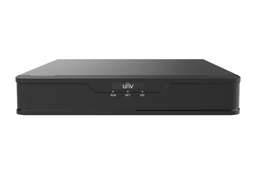 UNV - H.265 - Hybrid NVR - 16 CHannel Analog XVR, Uniview 16 Channel Analog or 8 channel IP camera, 40Mbps Incoming Bandwidth, 1x HDD slot up to 8TB