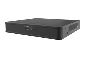 UNV - H.265 - Hybrid NVR - 16 CHannel Analog XVR, Uniview 16 Channel Analog or 8 channel IP camera, 40Mbps Incoming Bandwidth, 1x HDD slot up to 8TB